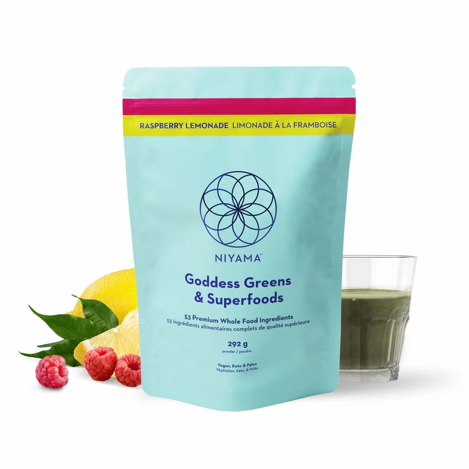 Goddess Greens + Superfoods Raspberry Lemonade -30 serving