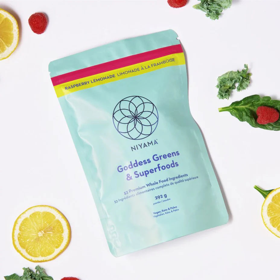 Goddess Greens + Superfoods Raspberry Lemonade -30 serving
