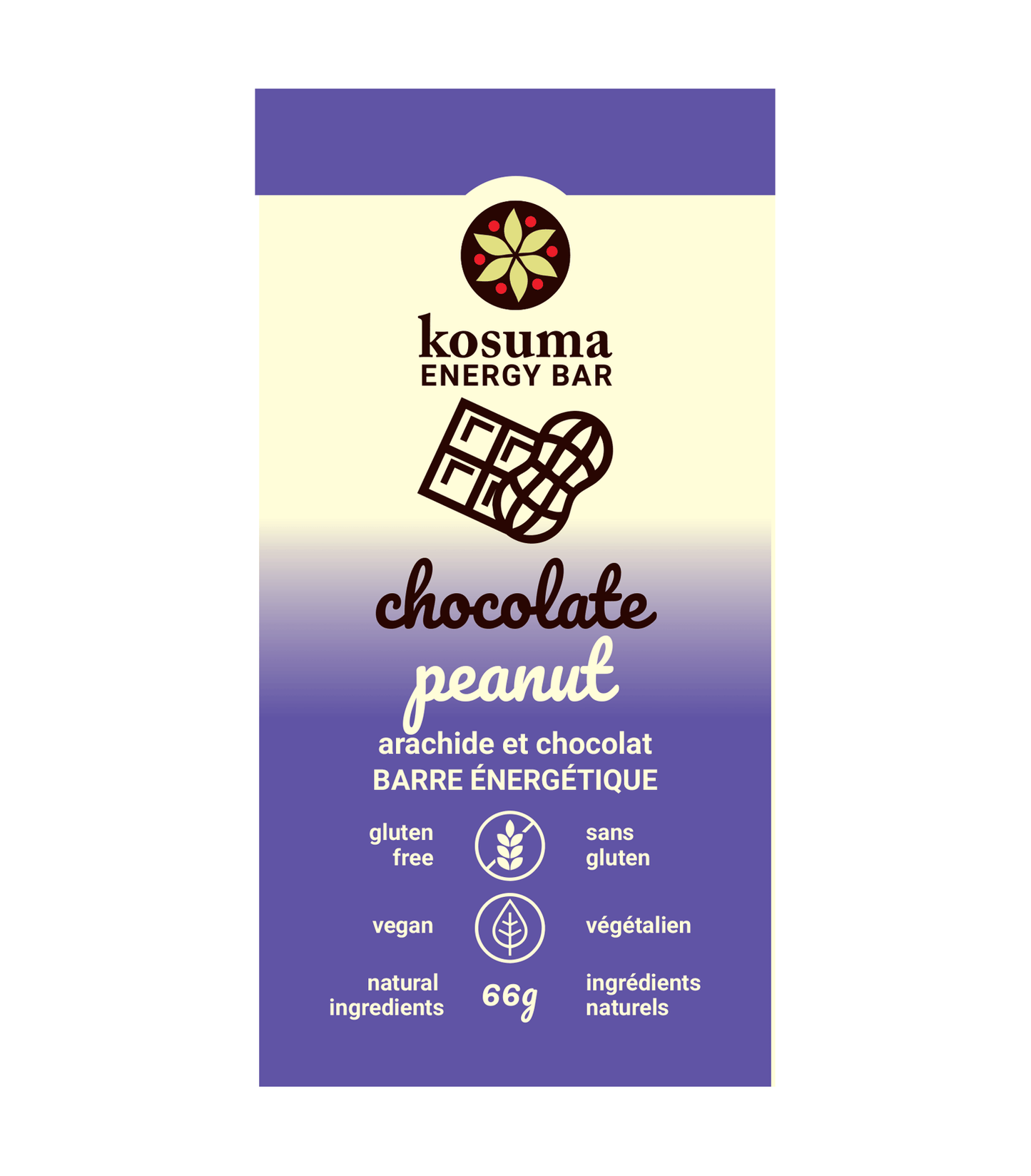 Energy Bar Peanut Chocolate 66 g