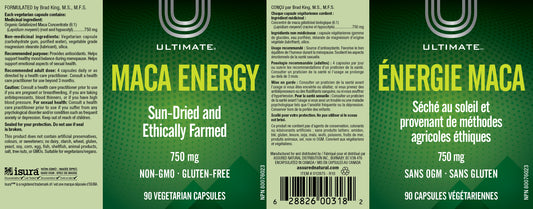 Maca Energy 750mg 90caps