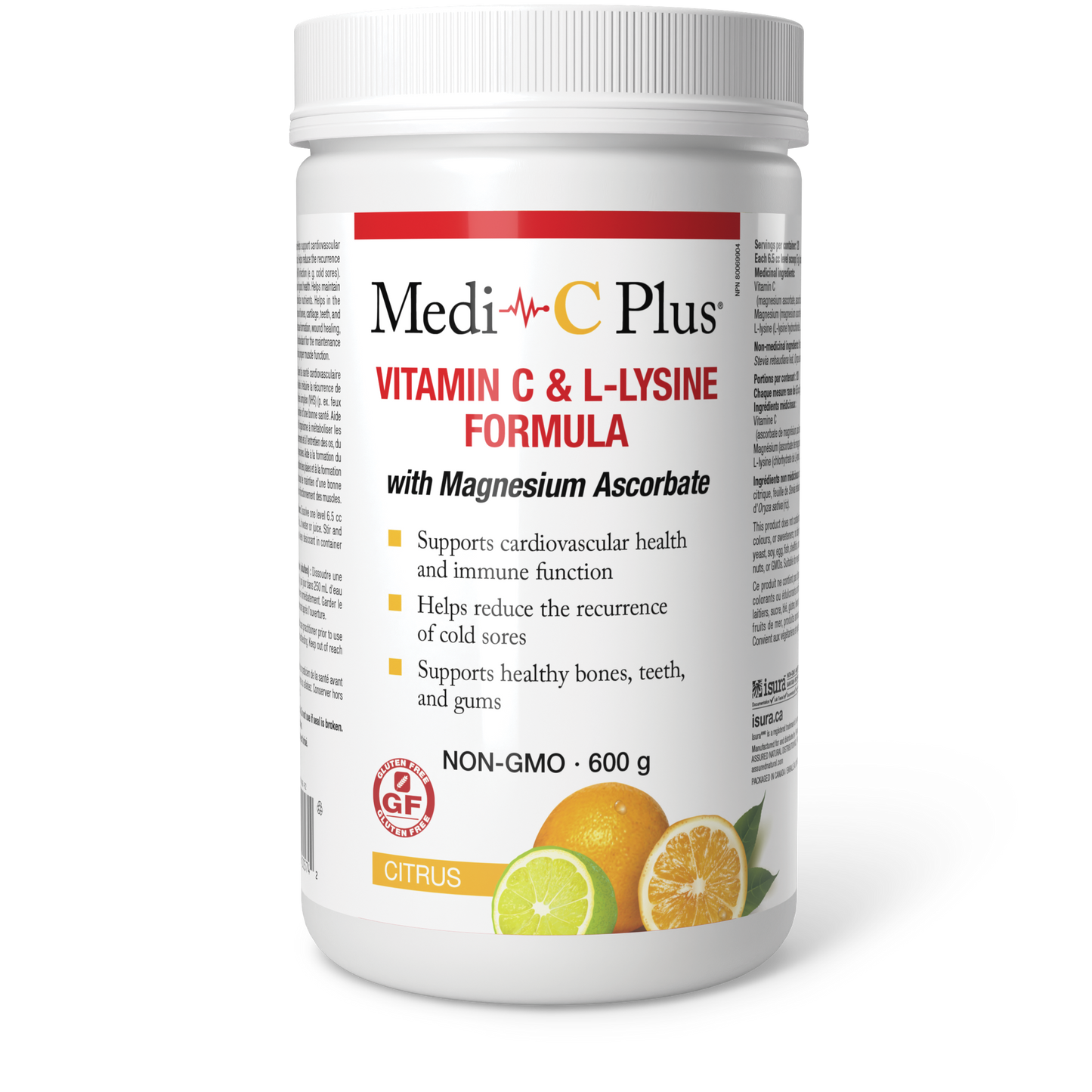 MediC Plus with Magnesium 600g citrus