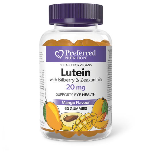 Lutein 20mg 60 gummies