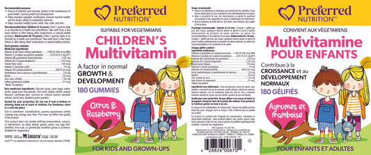 Children's Multivitamin 180 gummies