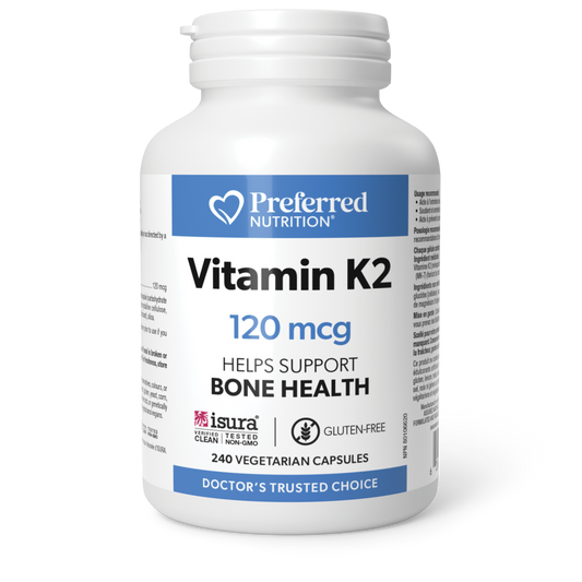 Vitamin K2 120mcg 240 cap