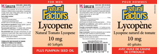 Lycopene 10mg 60softgels