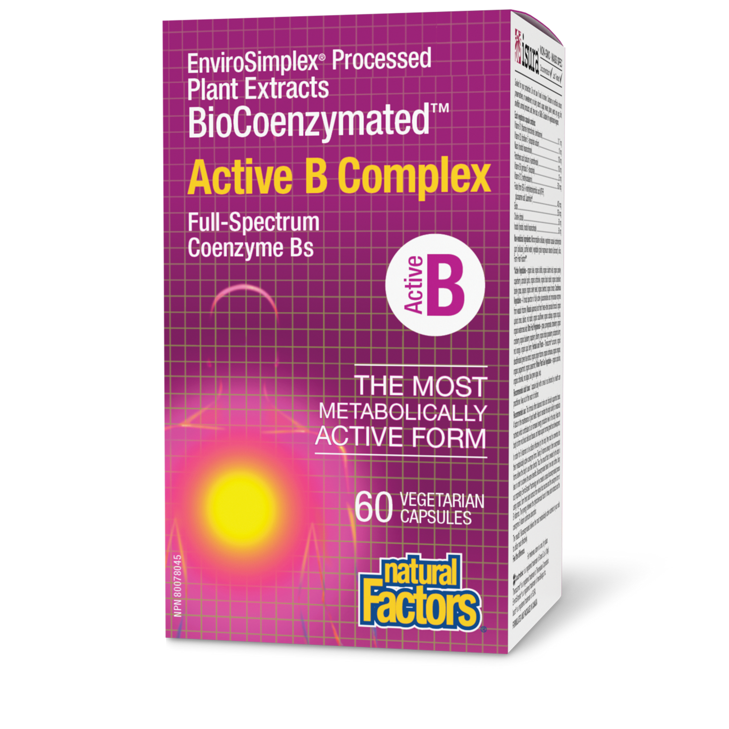 Biocoenzymated Active B Complex 60cap