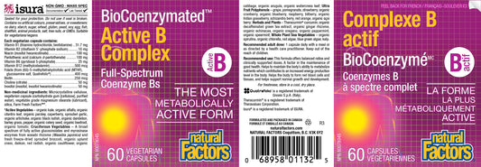Biocoenzymated Active B Complex 60cap