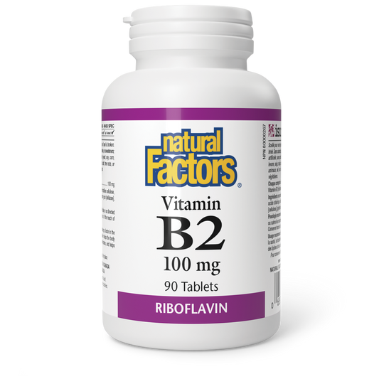 Vitamin B2 Riboflavin 100mg 90tabs