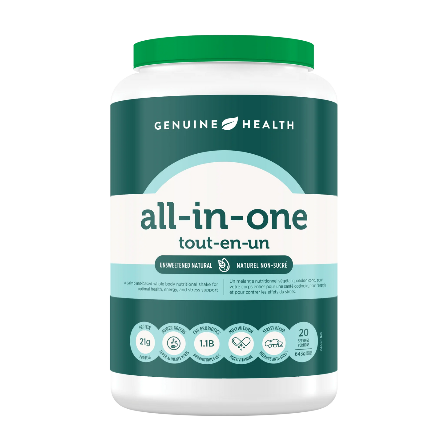 All-In-One Protein Unsweetened 643 g