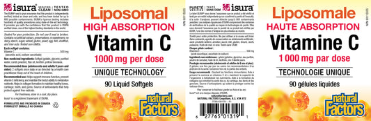Liposomal Vitamin C 1000 mg 90 gel caps