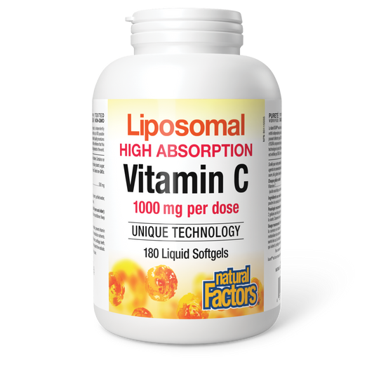 Liposomal Vitamin C 1000mg 180 gel caps