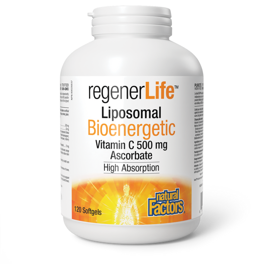 RegenerLife Liposomal Vitamin C 500mg 120 sg