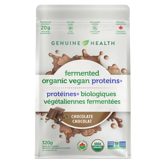Fermented Organic Vegan Protein+  chocolate 10 servings