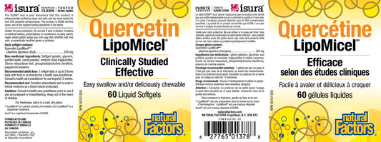 Quercetin LipoMicel Easy Swallow 60gels
