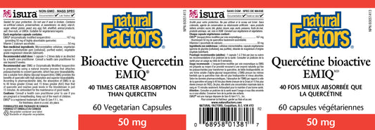 Bioactive Quercetin EMIQ 60caps