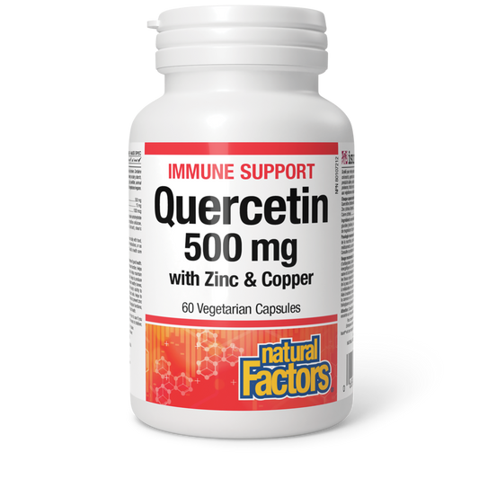 Quercetin 500mg with zinc + copper 60caps