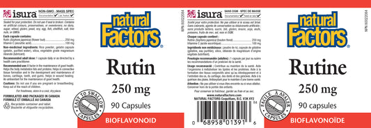 Rutin 250mg 90caps