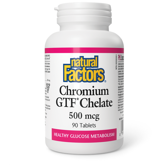 Chromium GTF Chelate 500mcg 90 tab