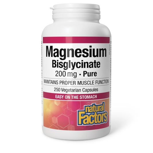 Magnesium Bisglycinate 200mg 250caps