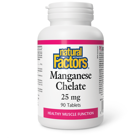 Manganese chelate 25mg 90tabs