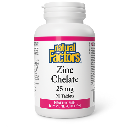 Zinc chelate 25mg 90tabs