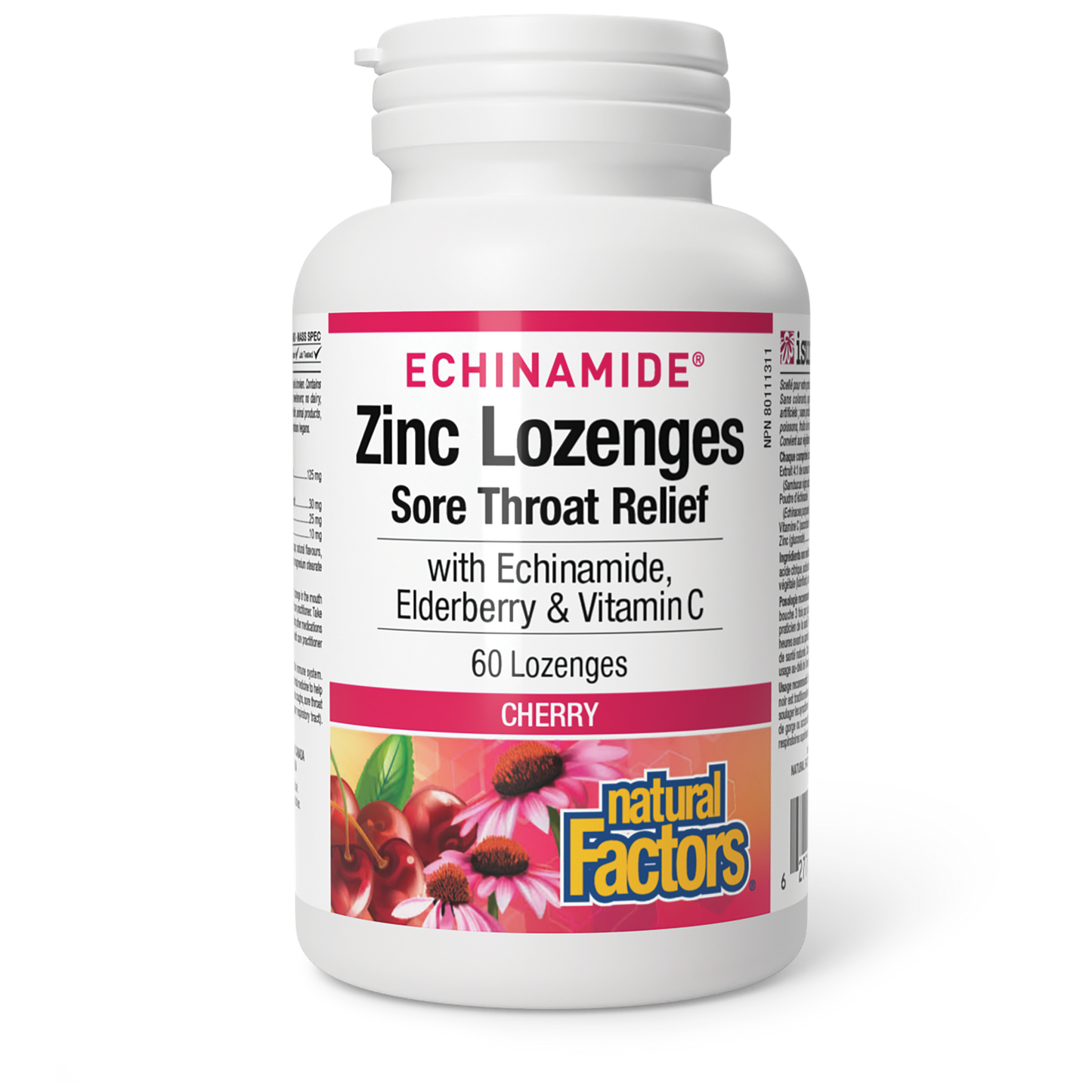 Echinamide Zinc Lozenges cherry 60loz