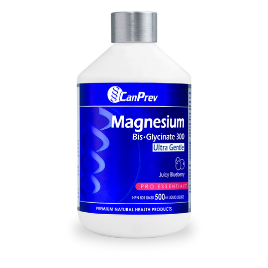 Magnesium Bisglycinate ultra gentle liquid 500ml juicy blueberry
