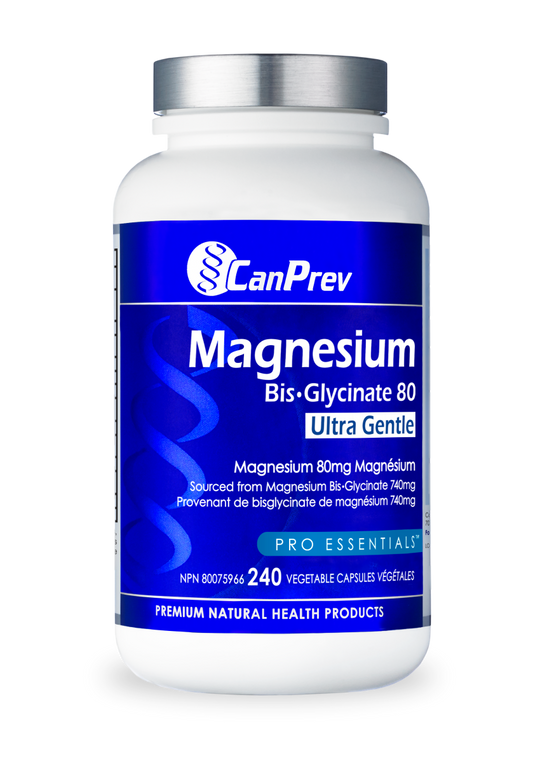 Magnesium Bisglycinate 80mg ultra gentle 240caps