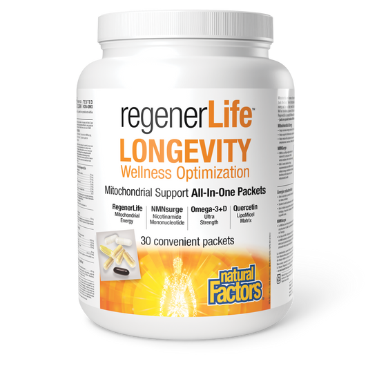 RegernerLife Longevity Wellness Optimization 30 packs