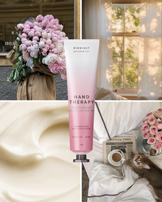 Hand Therapy cream french rose + vanilla