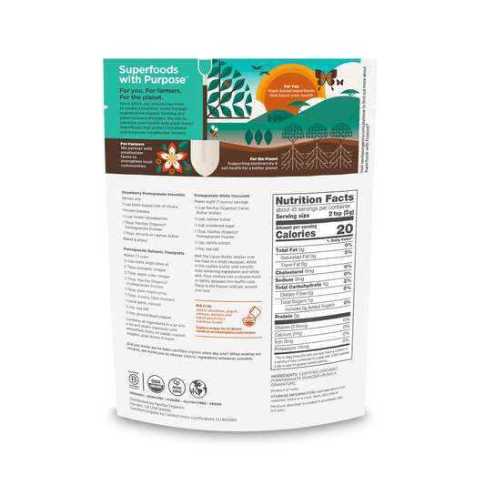 Organic Pomegranate Powder 227g