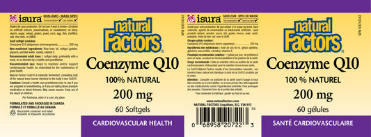 Coenzyme Q10 200mg 60softgels