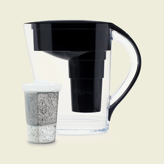 Mina Pitcher Black