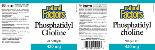 Phosphatidyl Choline 420mg 90softgels