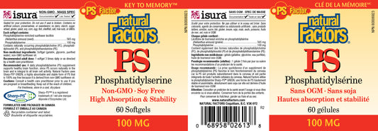 PS phosphatidylserine 60softgels