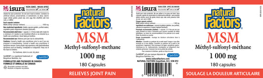 MSM 1000mg 180caps