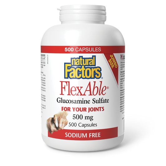 FlexAble Glucosamine 500mg 500caps