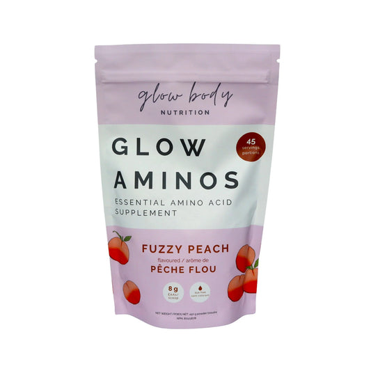 Glow Aminos fuzzy peach 45 servings