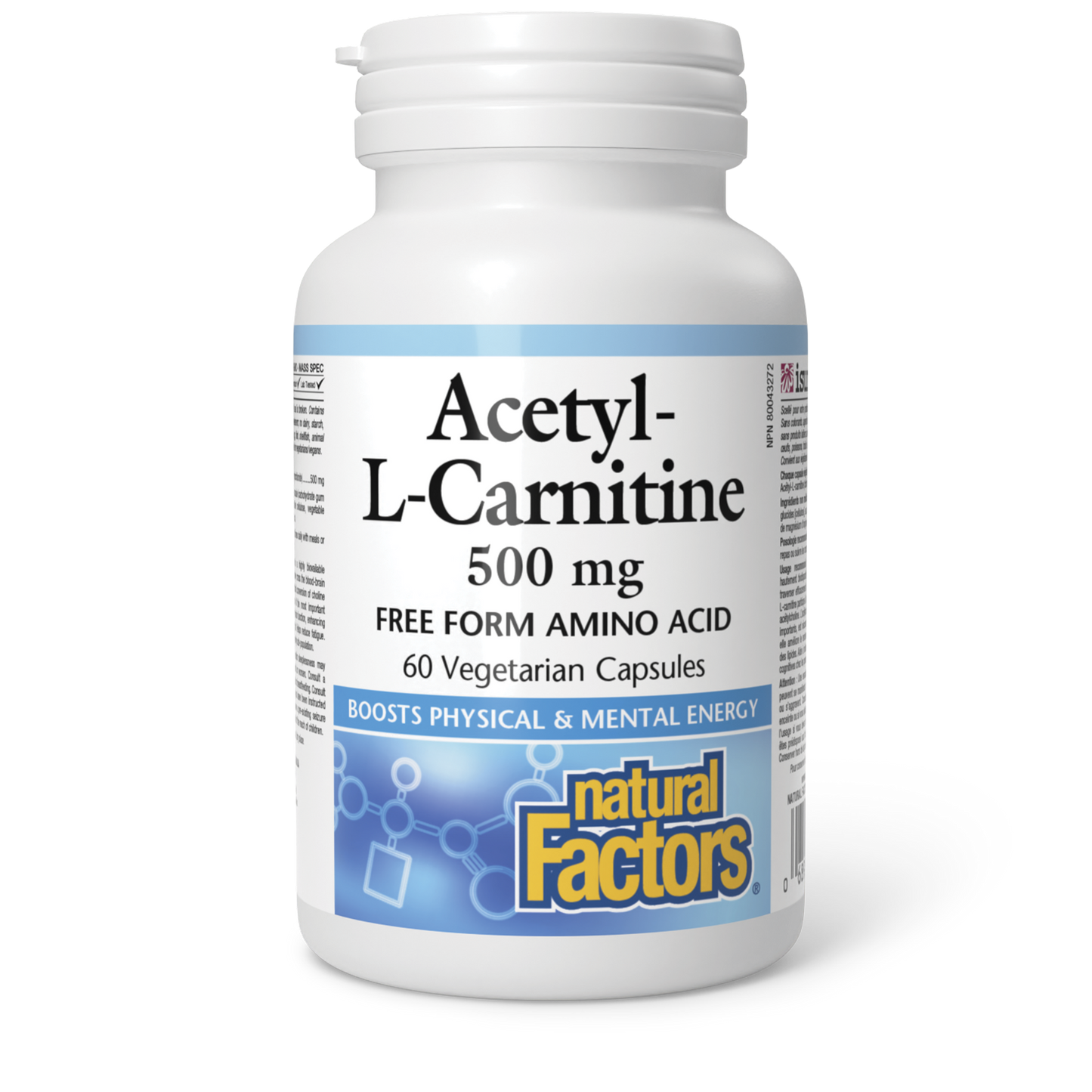 Acetyl-L-Carnitine 500mg 60caps