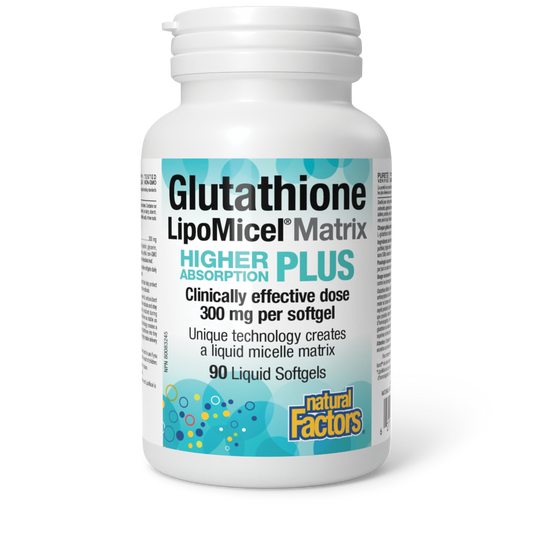 Glutathione LipoMicel Matrix 300mg 90 softgels