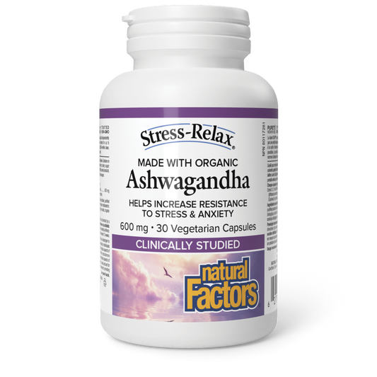 Stress-Relax Ashwagandha 600mg 30 caps