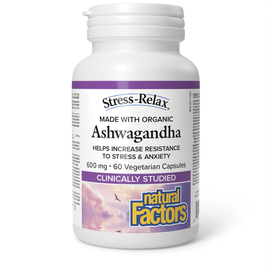 Stress-Relax Ashwaganda 600mg 60 caps