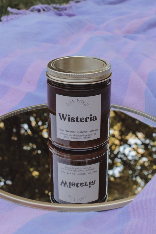 Wisteria Candle - floral, coastal summer