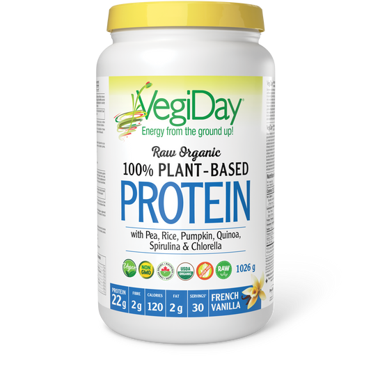 VegiDay Plant-Based Protein french vanilla 1.1kg