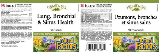 Lung, Bronchial & Sinus Health 90 tabs