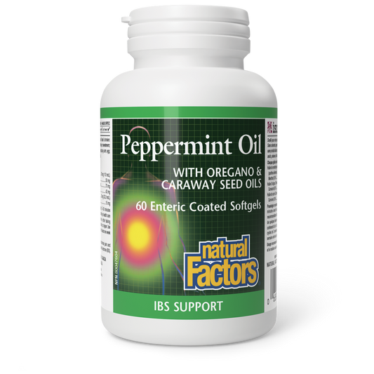 Peppermint Oil IBS support 60 enteric caps