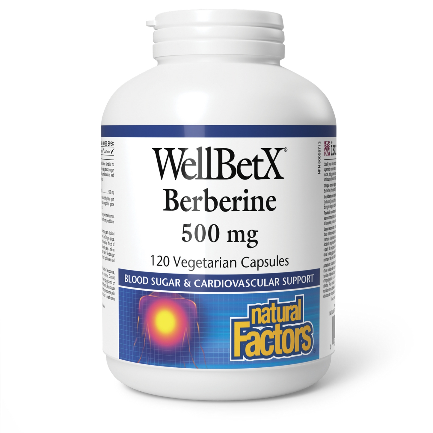 WellBetX Berberine 500mg 120caps