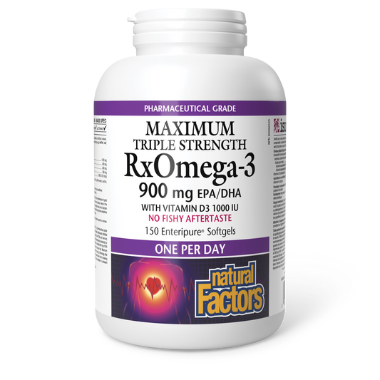 Max Triple Strength RxOmega-3 with vitD3 150 softgels