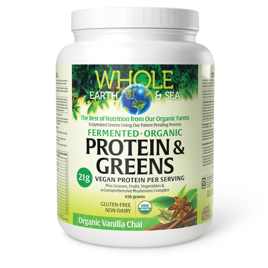Fermented Protein & Greens vanilla chai 656g