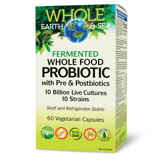 Fermented Whole Food Probiotic 10billion 60caps